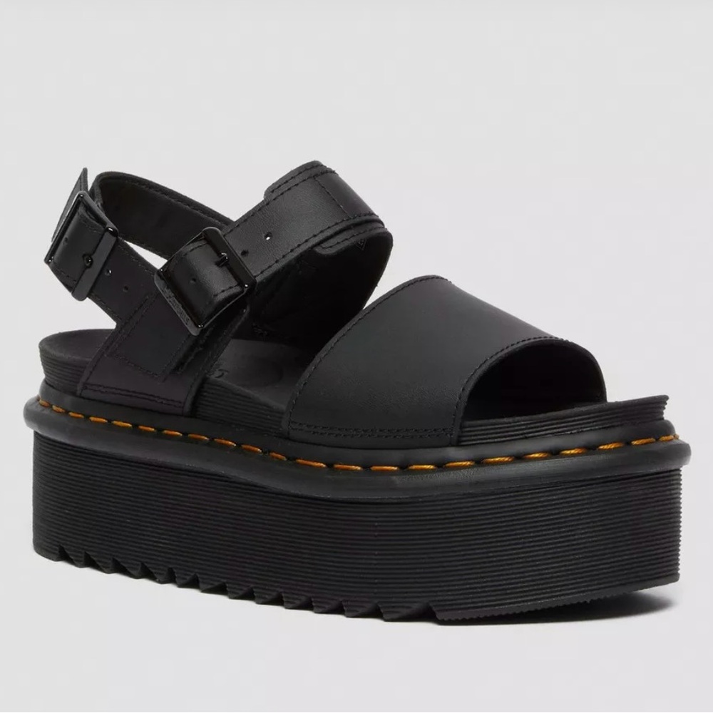 Doc Martens Voss Women’s Leather Strap Platform Sandals